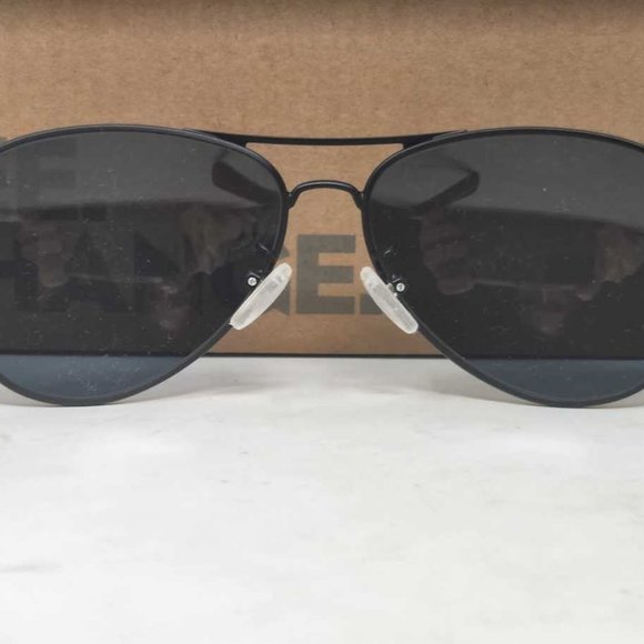 New Toms Kilgore unisex aviator sunglasses in Gunmetal main image 5